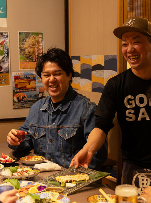 くらの接客シーン