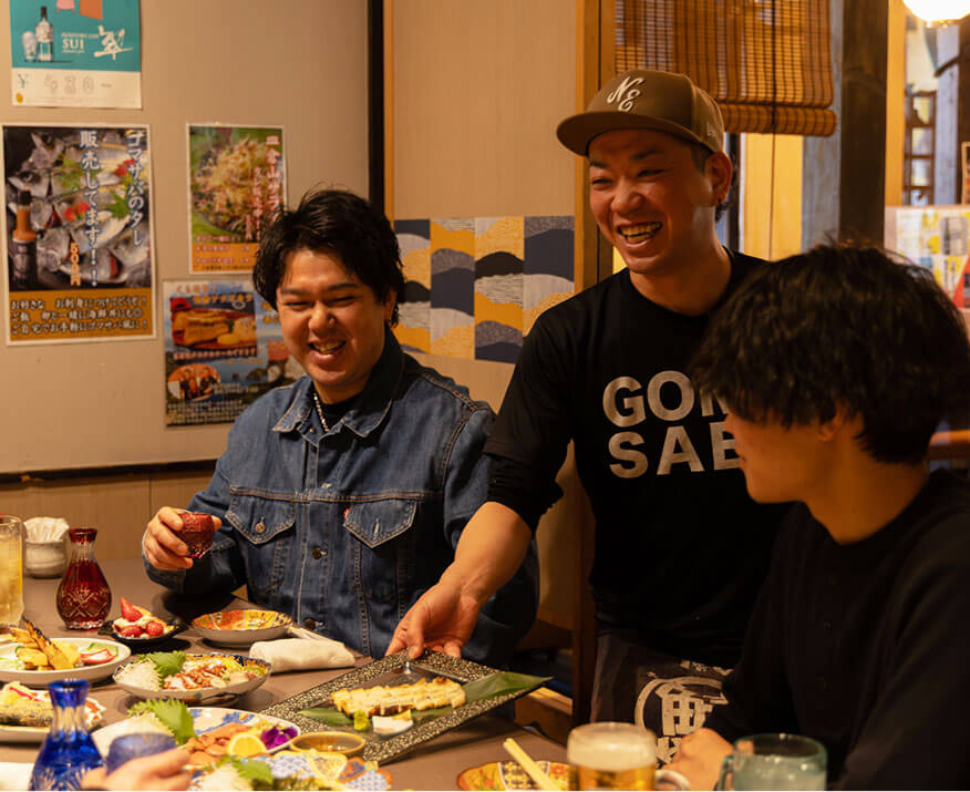 接客シーン